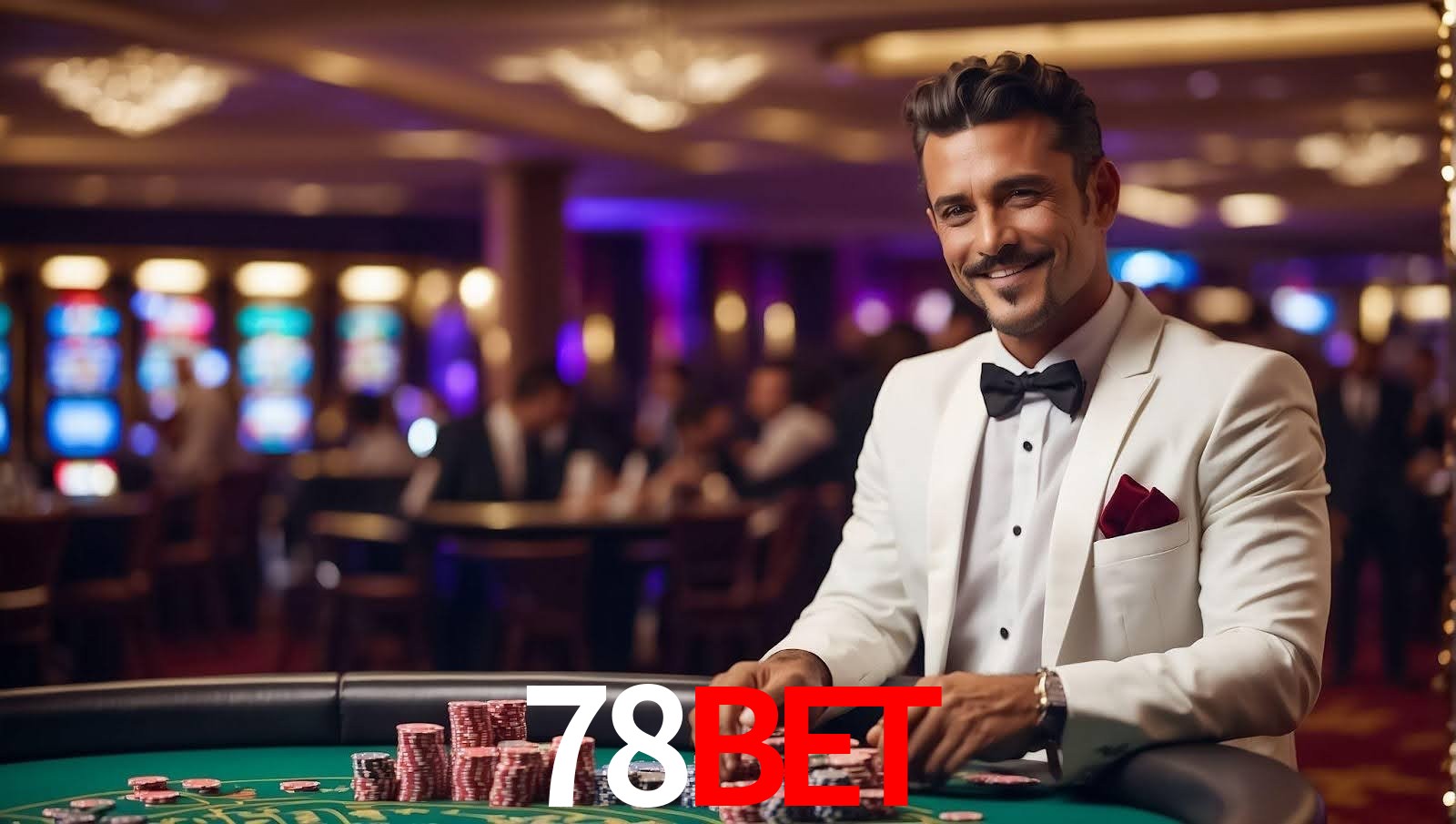 Imagem promocional da 78bet mostrando a plataforma e suas vantagens